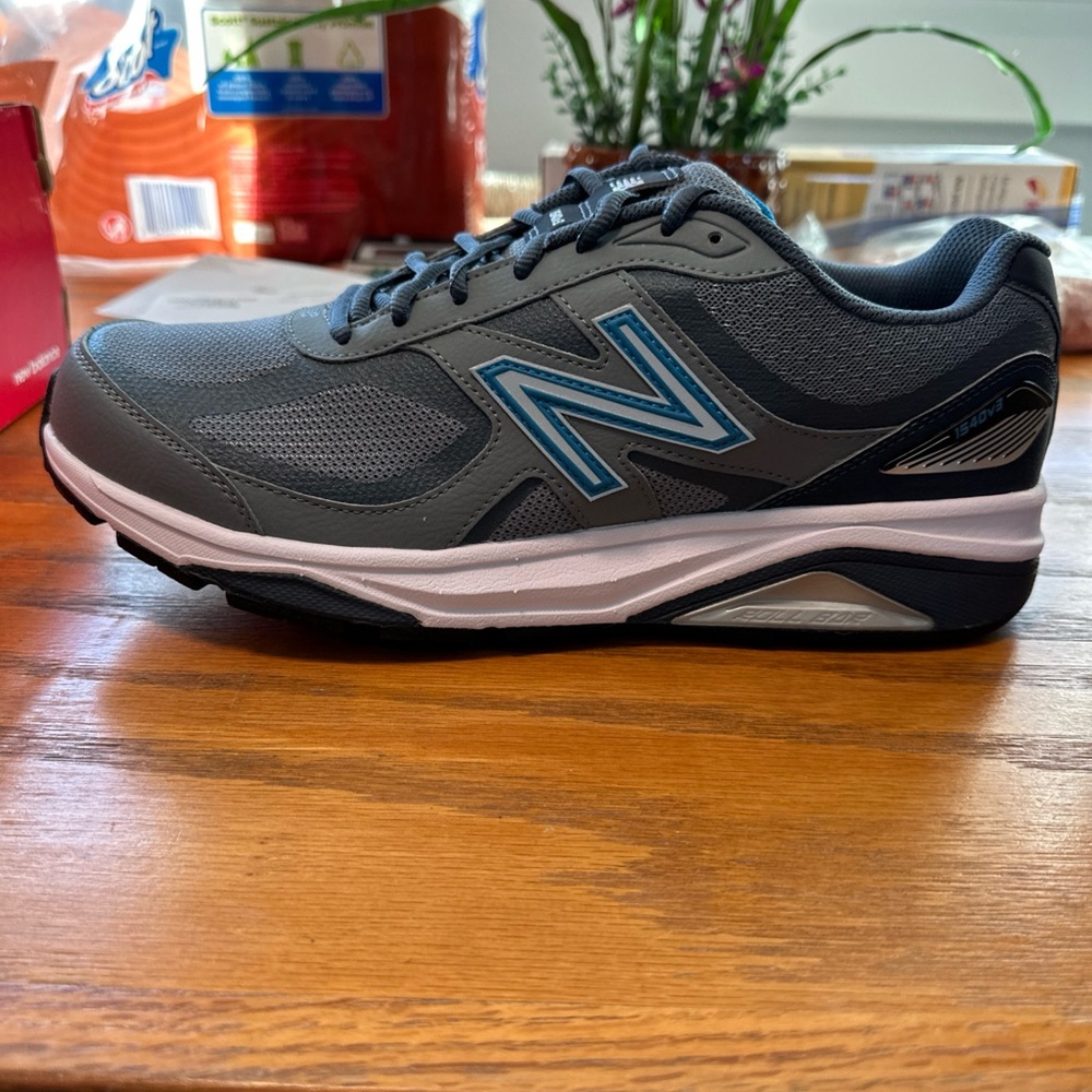 New Balance Charcoal and Teal Athletic Shoes
